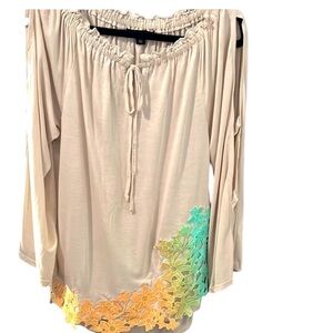 Boston Proper Cream Blouse